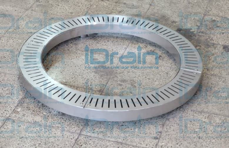 گاتر استیل دایره ای