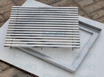 دریچه بازدید استیل با گریتینگ پروفیلی استیل