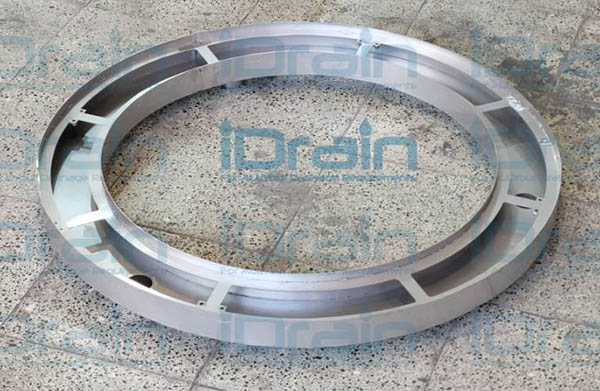 گاتر استیل دایره ای