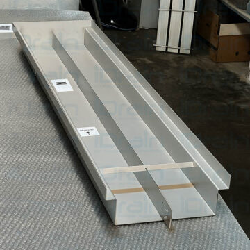 گاتر استیل دو لاینه یا 2 کاناله